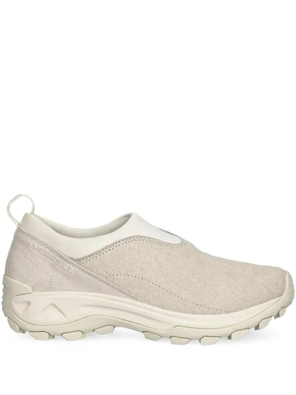 MERRELL Winter Moc3 1TRL Sneakers 8.5 Cream Suede Calf Hair Slip On Gorpcorp EUC